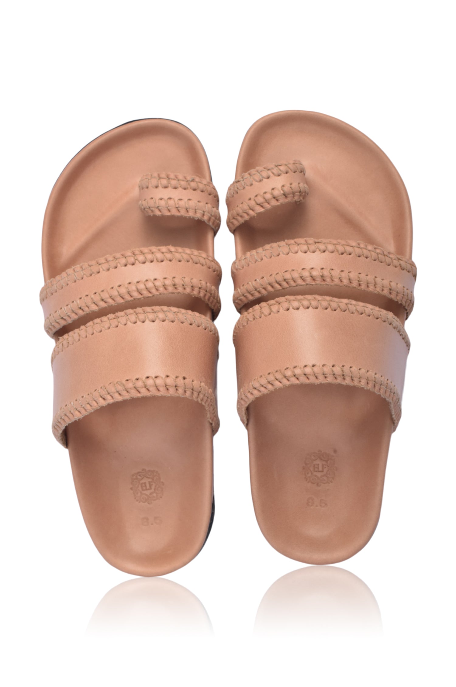 Buy Amigo Leather Slides by Bali ELF