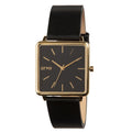 Buy Arvo Time Squared Watch - Black Dial, Black Leather by Arvo