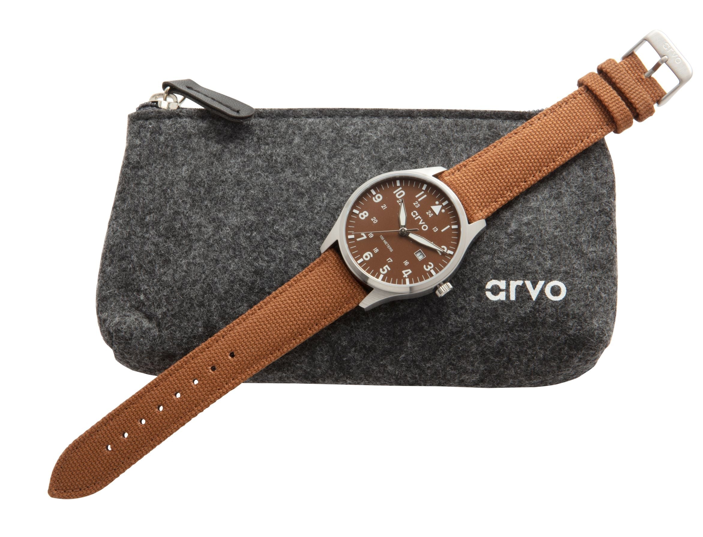 Buy Arvo Rove Field Watch - Buckeye Brown by Arvo