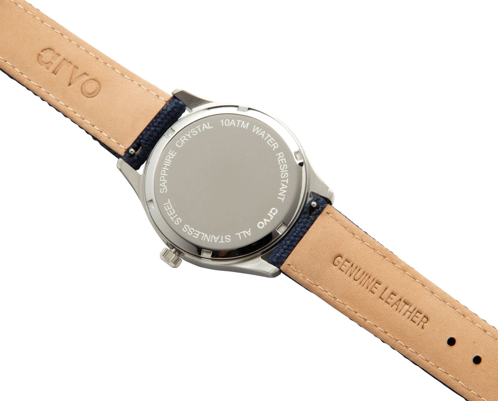 Buy Arvo Rove Field Watch - Jeans Blue by Arvo
