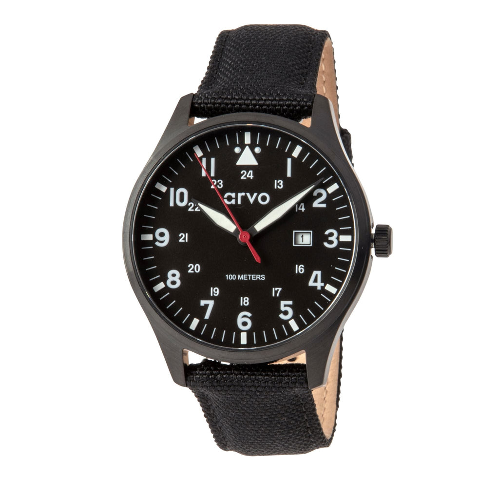 Buy Arvo Rove Field Watch - Sky Black by Arvo