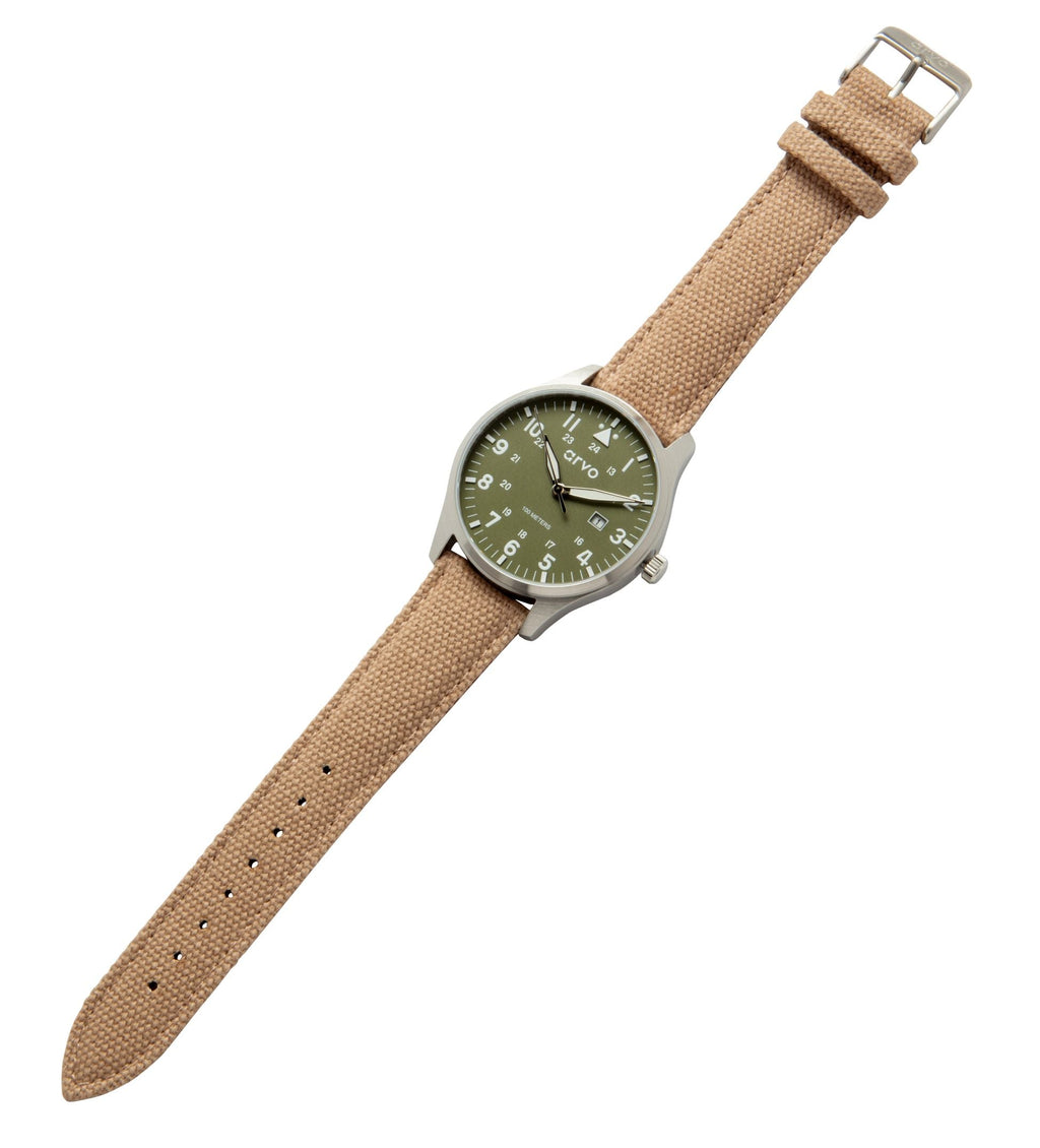 Buy Arvo Rove Field Watch - Spring Green by Arvo