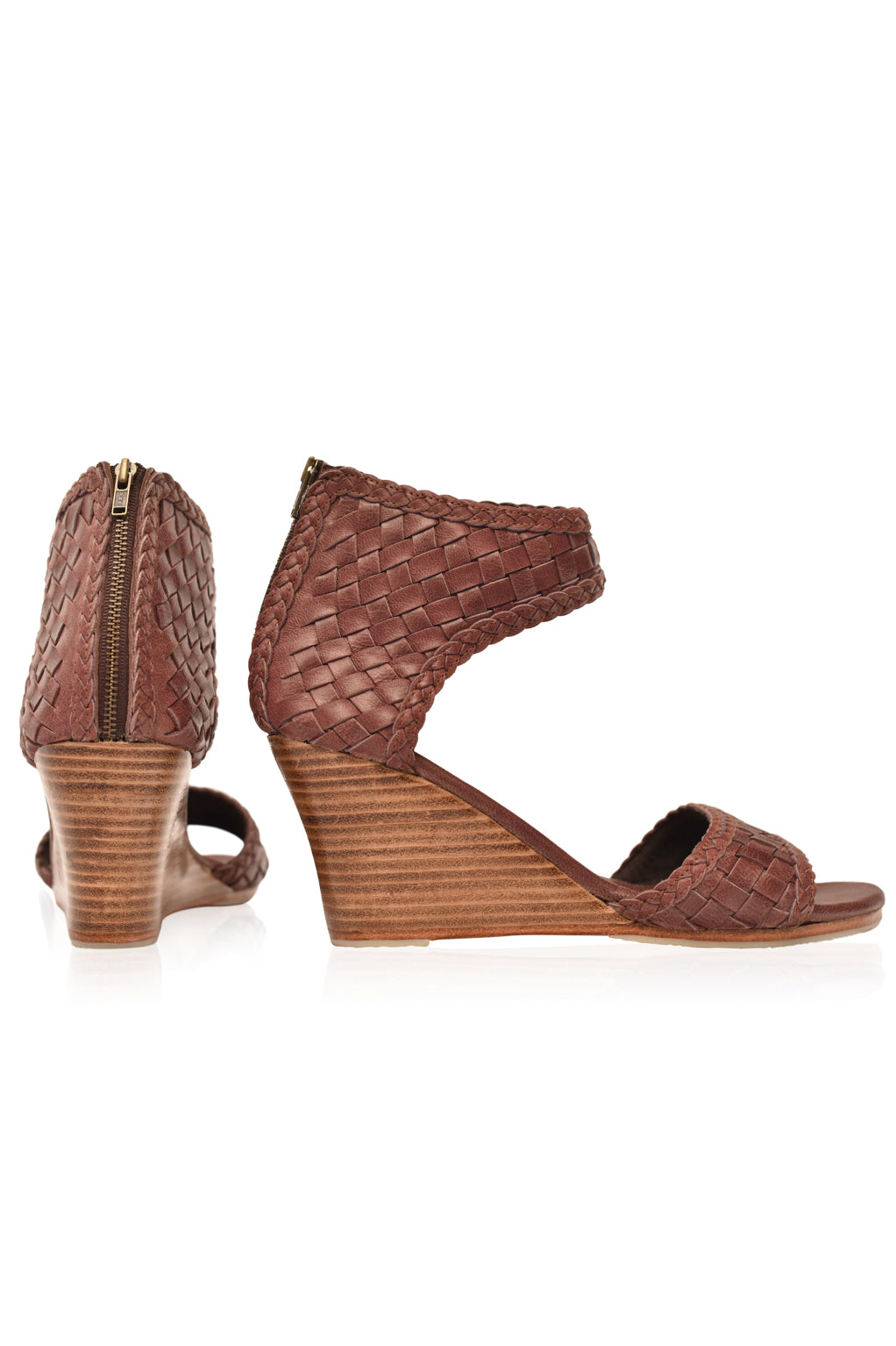 Buy Athena Leather Wedges by Bali ELF