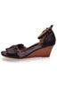 Buy Dreamland Leather Wedges by ELF