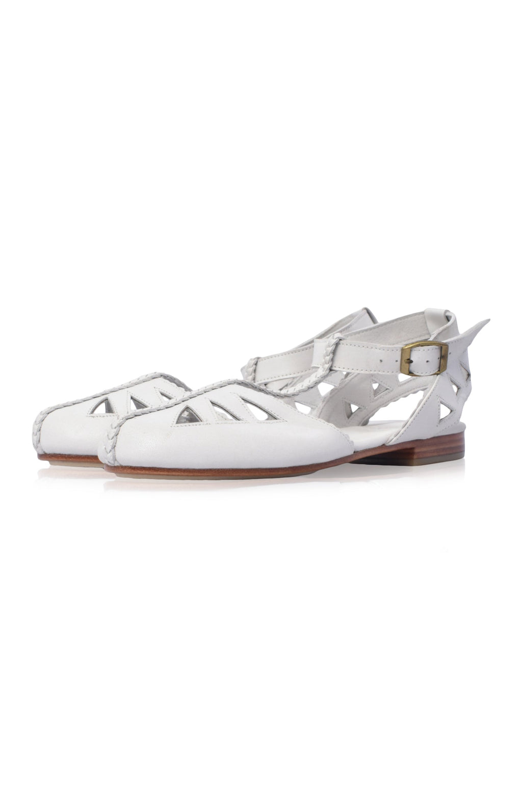 Buy Bounty T-strap Leather Sandals by Bali ELF