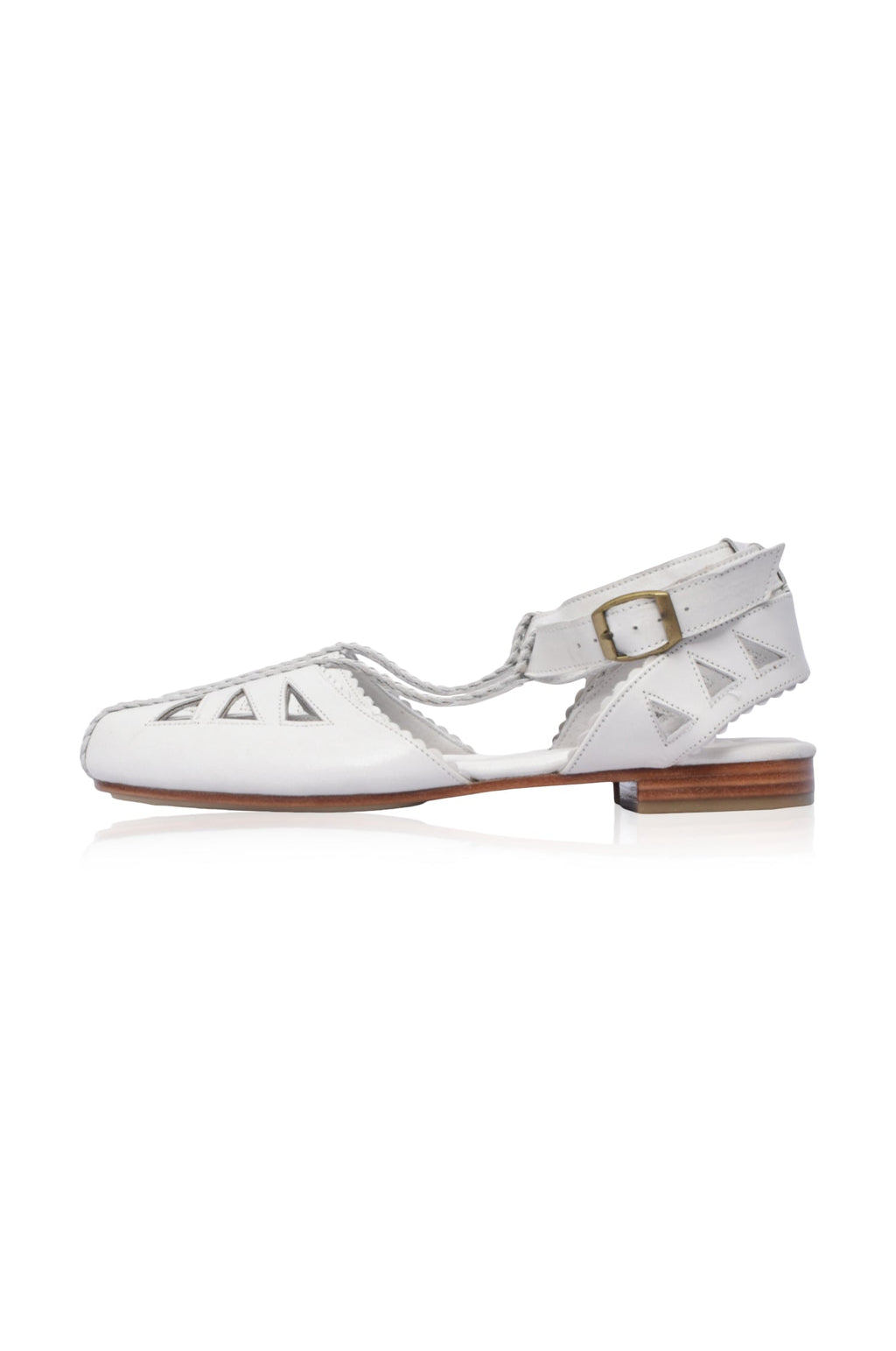Buy Bounty T-strap Leather Sandals by Bali ELF