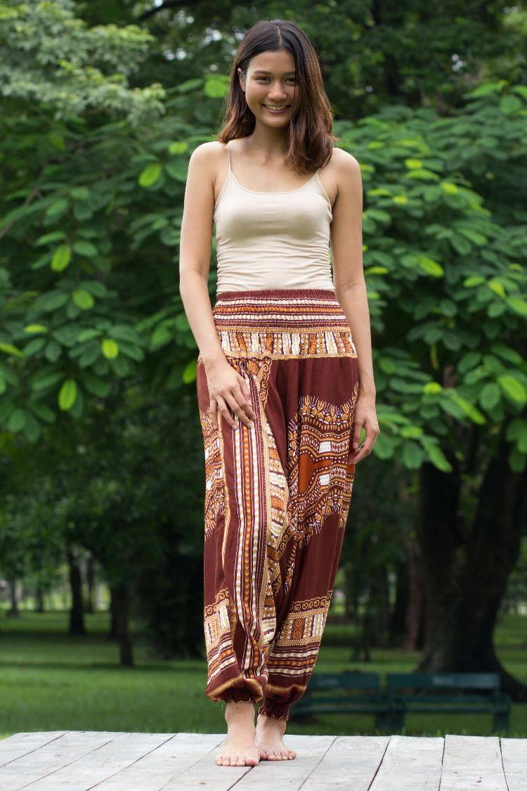 Brown Thai Hippie Pants