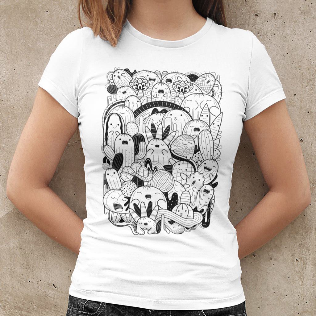 Buy Cactus Unisex T-Shirt by Faz