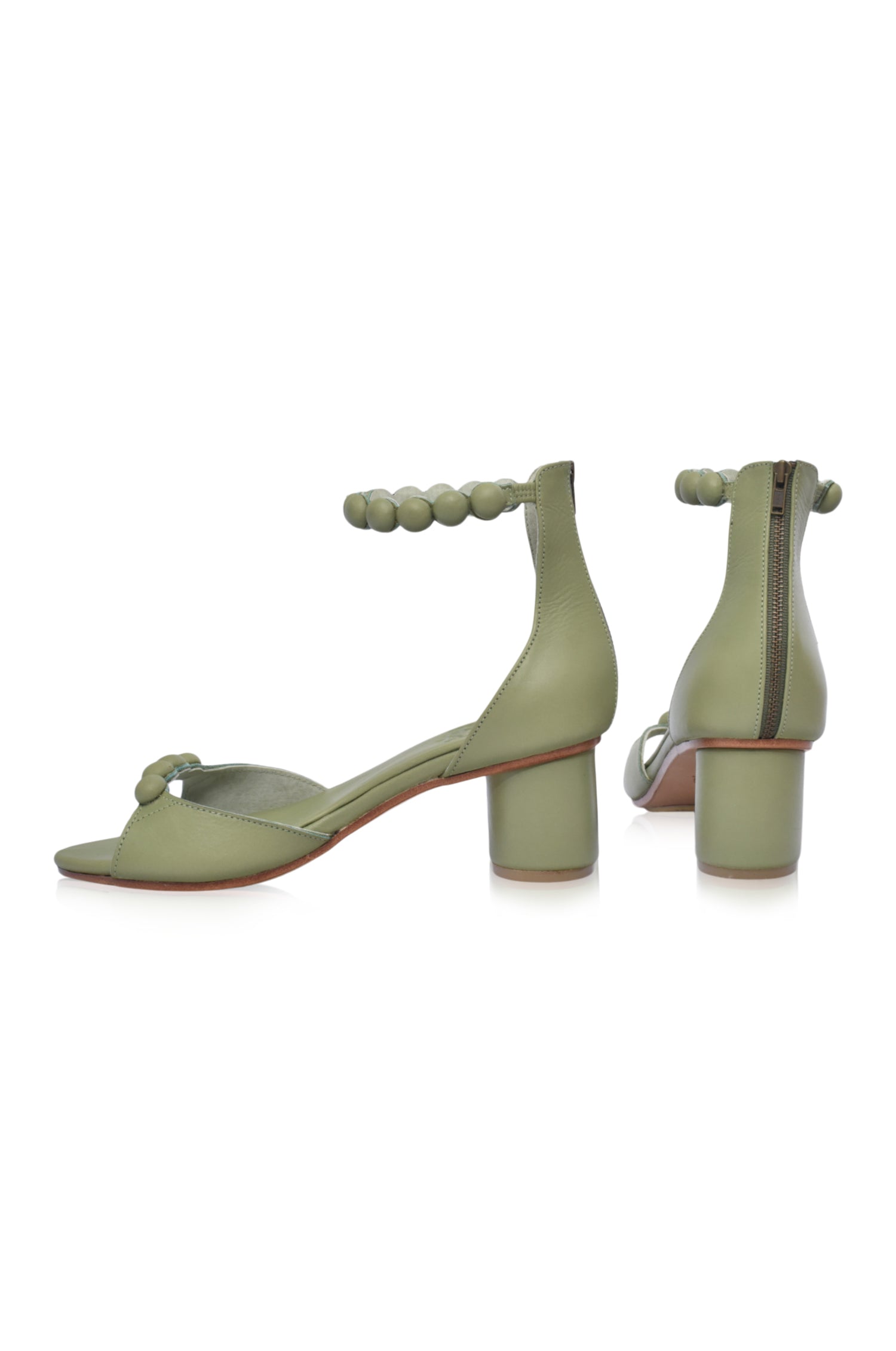 Buy Candy Round Heel Sandals by ELF