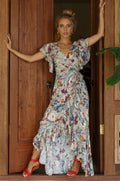 Buy Carmen Wrap Maxi Dress by ELF