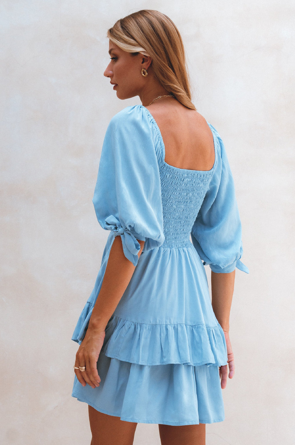 Buy Cha-Cha Ruffle Mini Dress by ELF