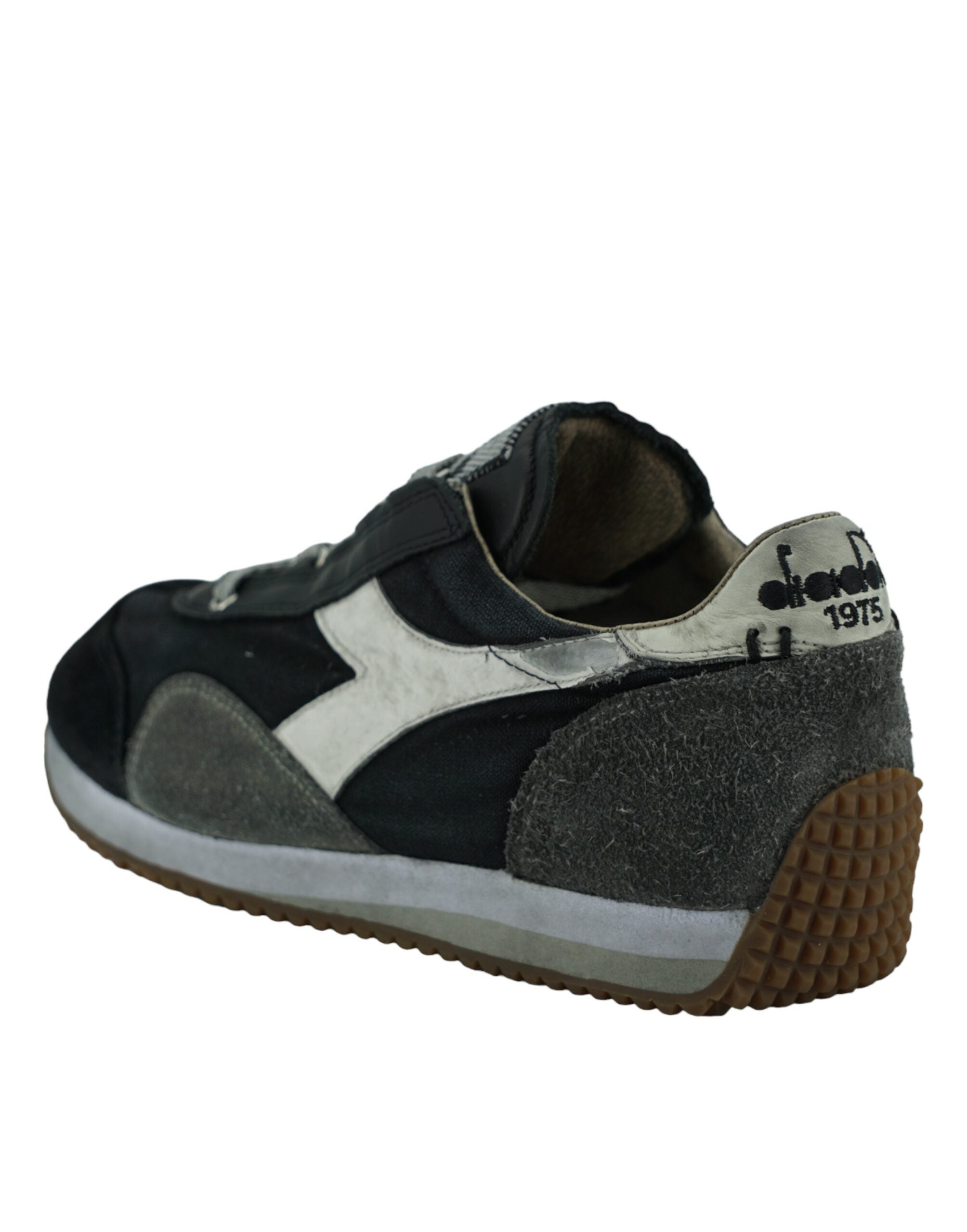 Gray Equipe H Dirty Stone Leather Sneakers