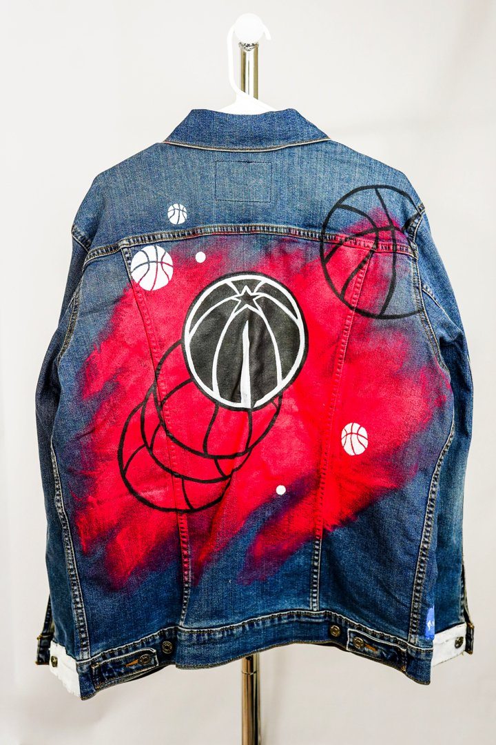 Buy GO WIZARDS' DENIM JACKET by Wren + Glory