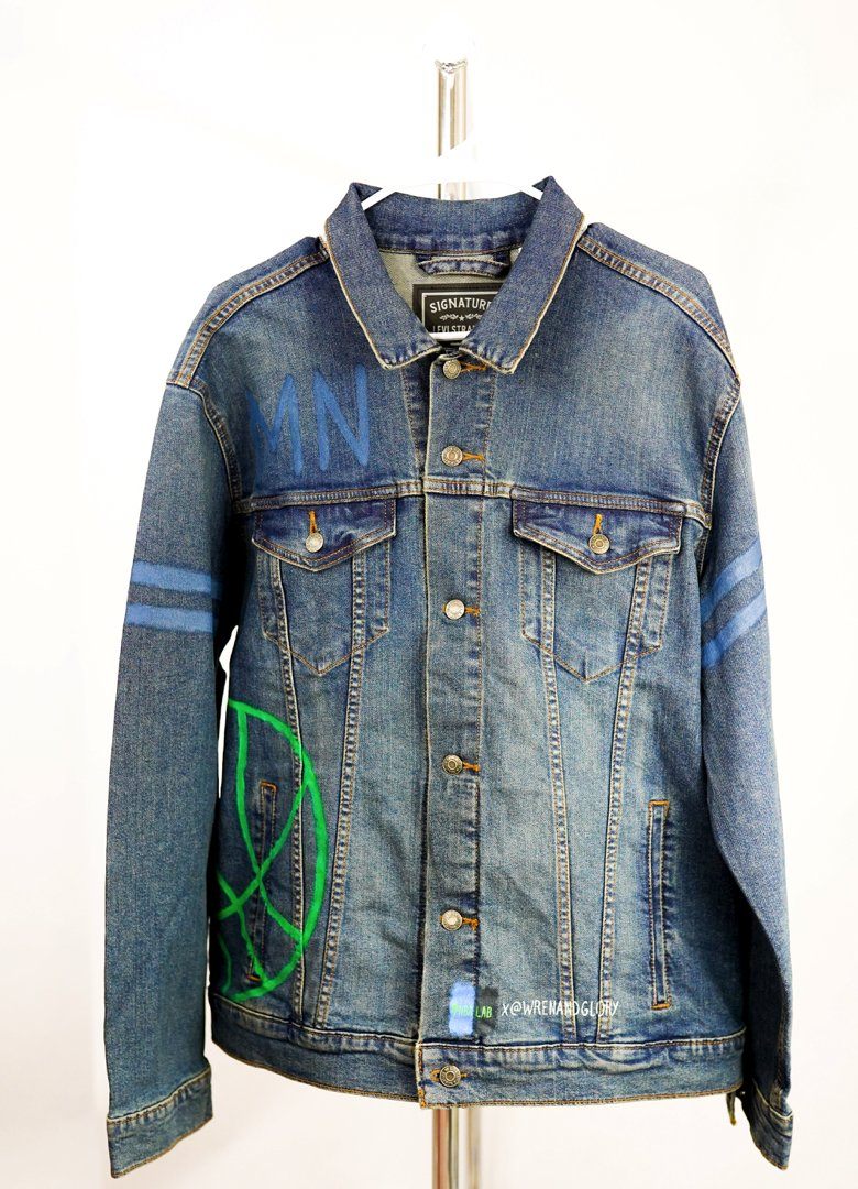 Buy GO TIMBS' DENIM JACKET by Wren + Glory