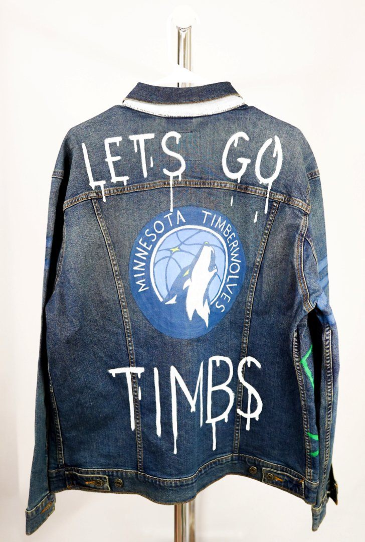 Buy GO TIMBS' DENIM JACKET by Wren + Glory