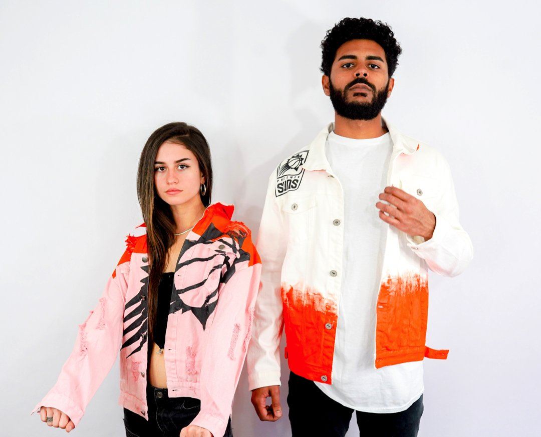 Buy GO SUNS' DENIM JACKET by Wren + Glory