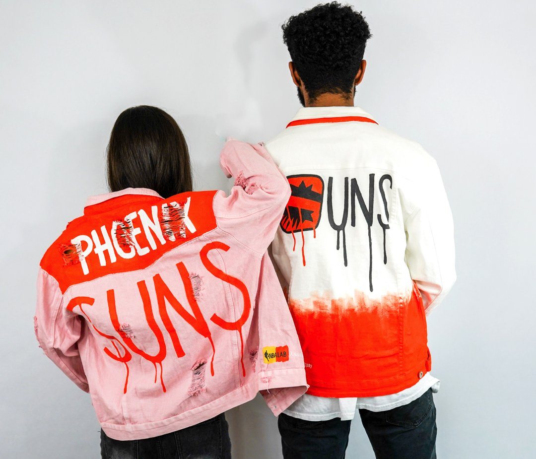 Buy GO SUNS' DENIM JACKET by Wren + Glory