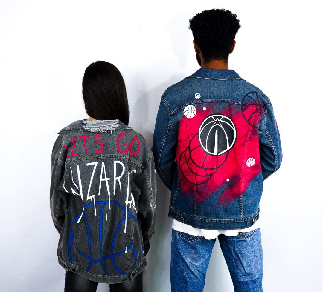 Buy GO WIZARDS' DENIM JACKET by Wren + Glory