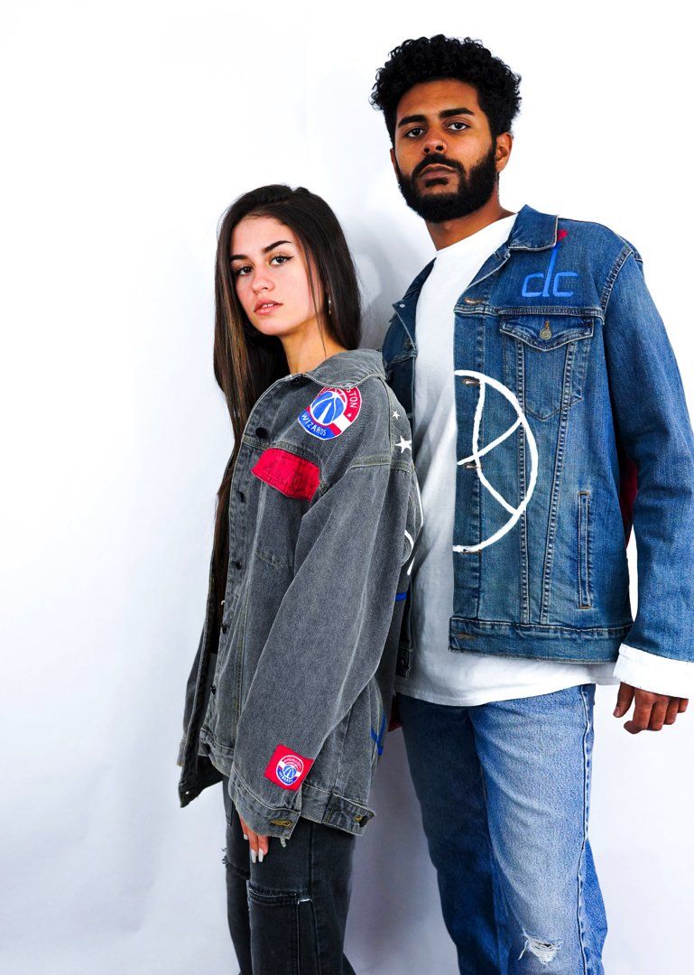 Buy GO WIZARDS' DENIM JACKET by Wren + Glory