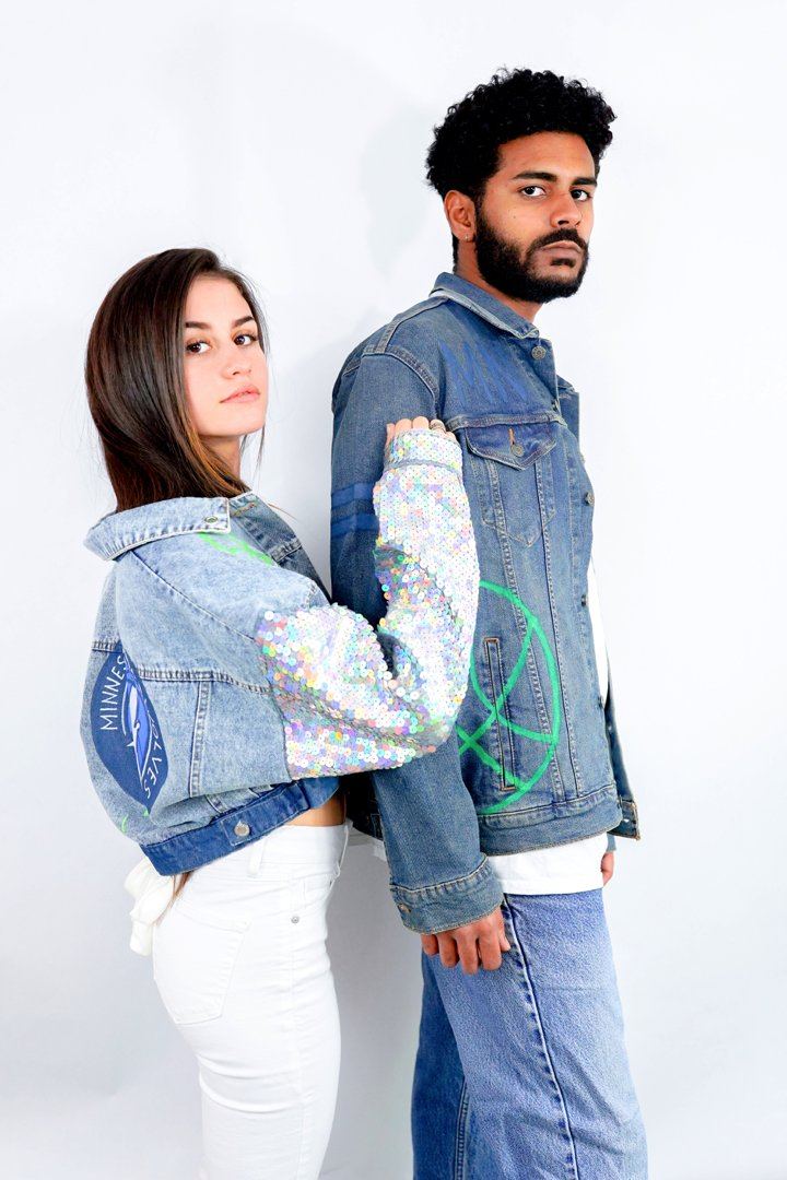 Buy GO TIMBS' DENIM JACKET by Wren + Glory