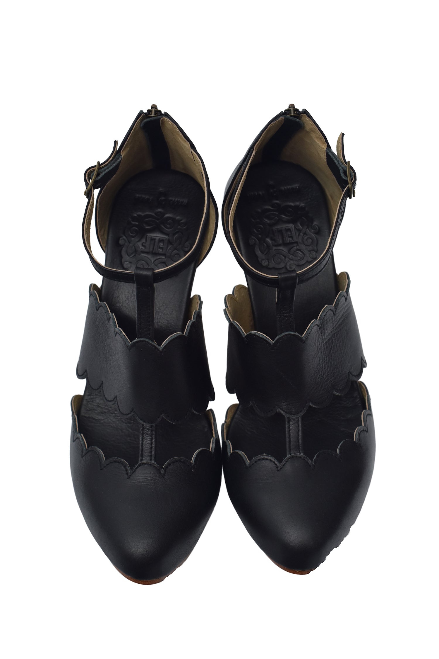 Buy Incognito Leather Heels by ELF