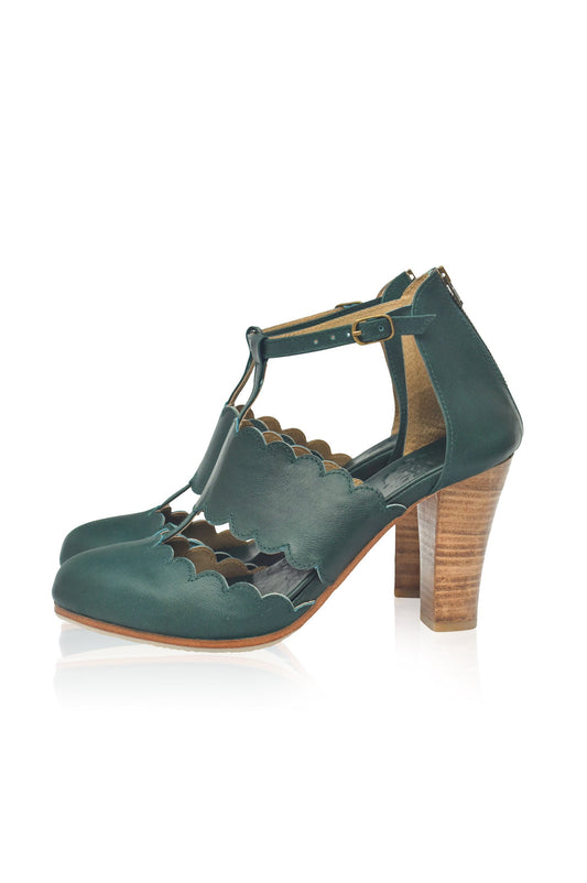 Buy Incognito Leather Heels by ELF