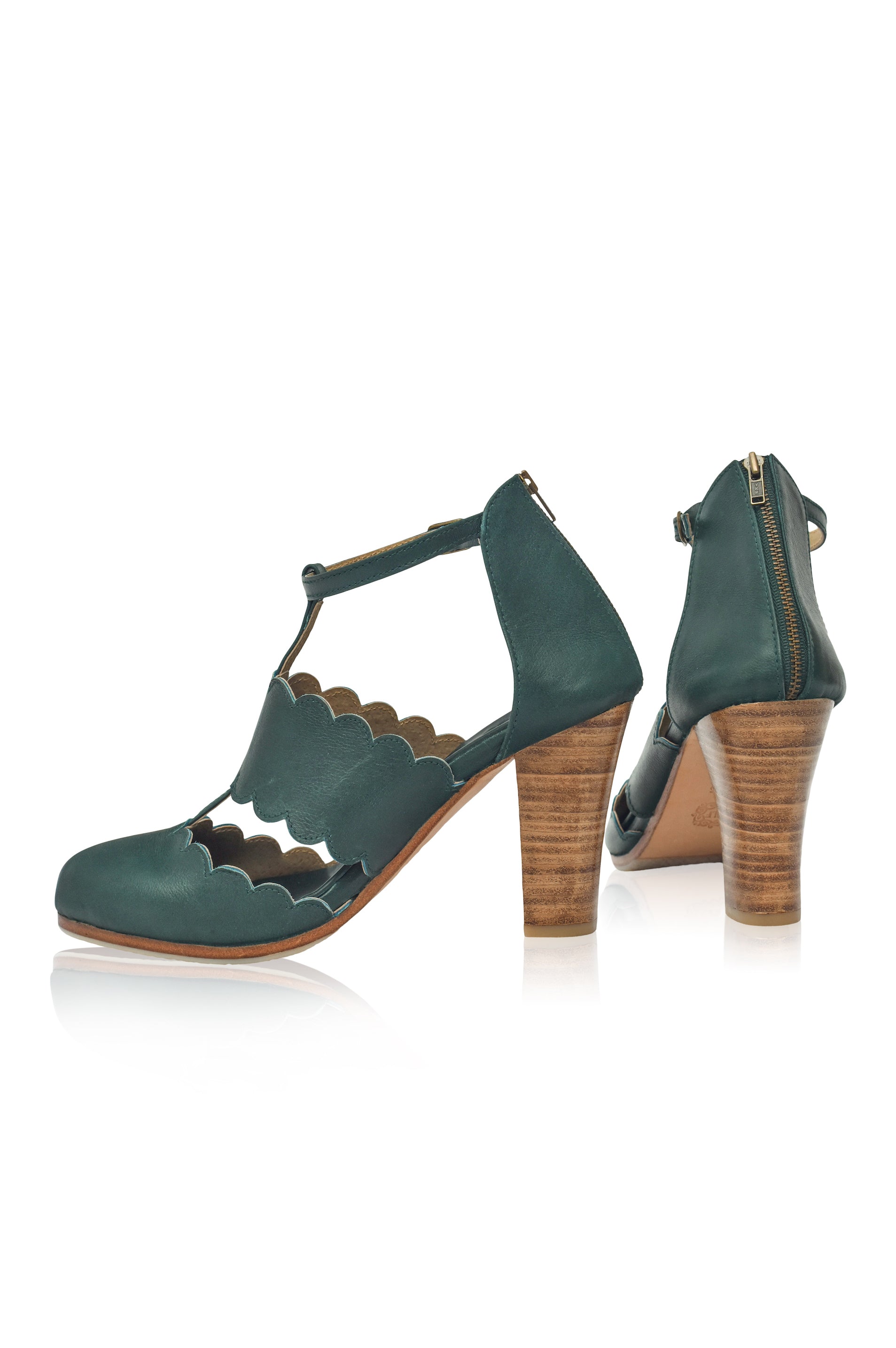 Buy Incognito Leather Heels by ELF