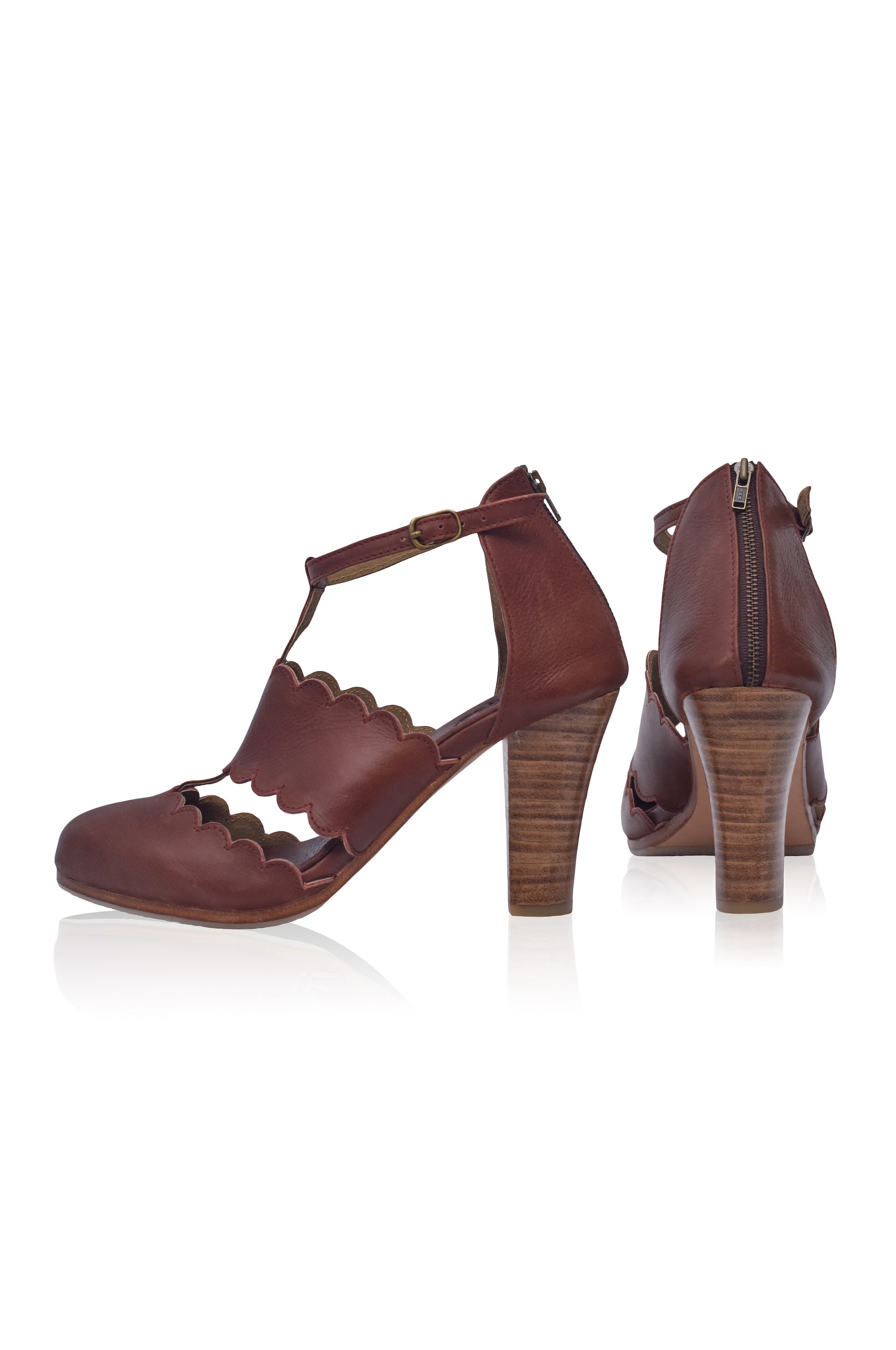 Buy Incognito Leather Heels by ELF