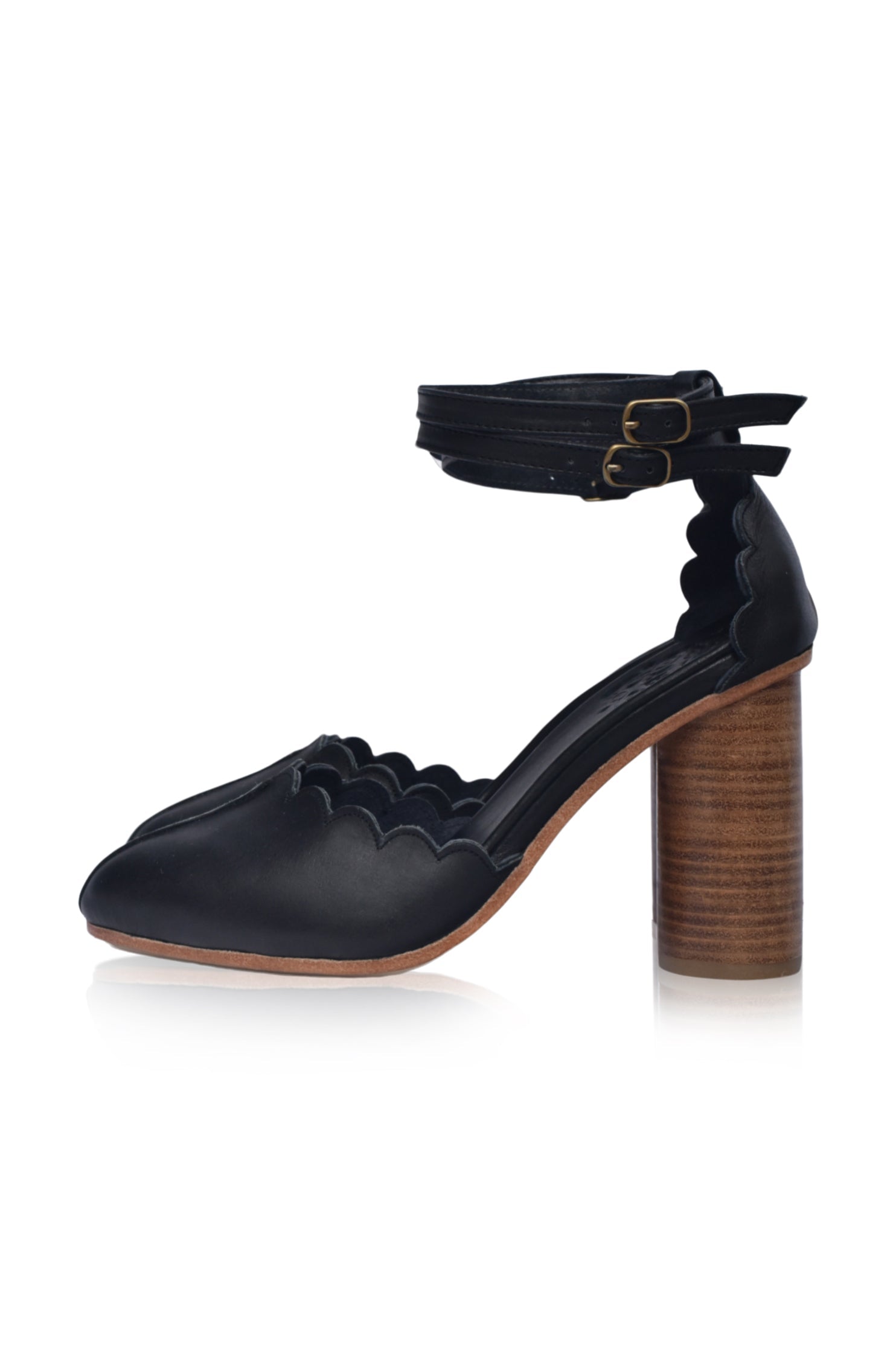 Buy Flamingo Leather Heels by ELF