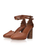 Buy Flamingo Leather Heels by ELF