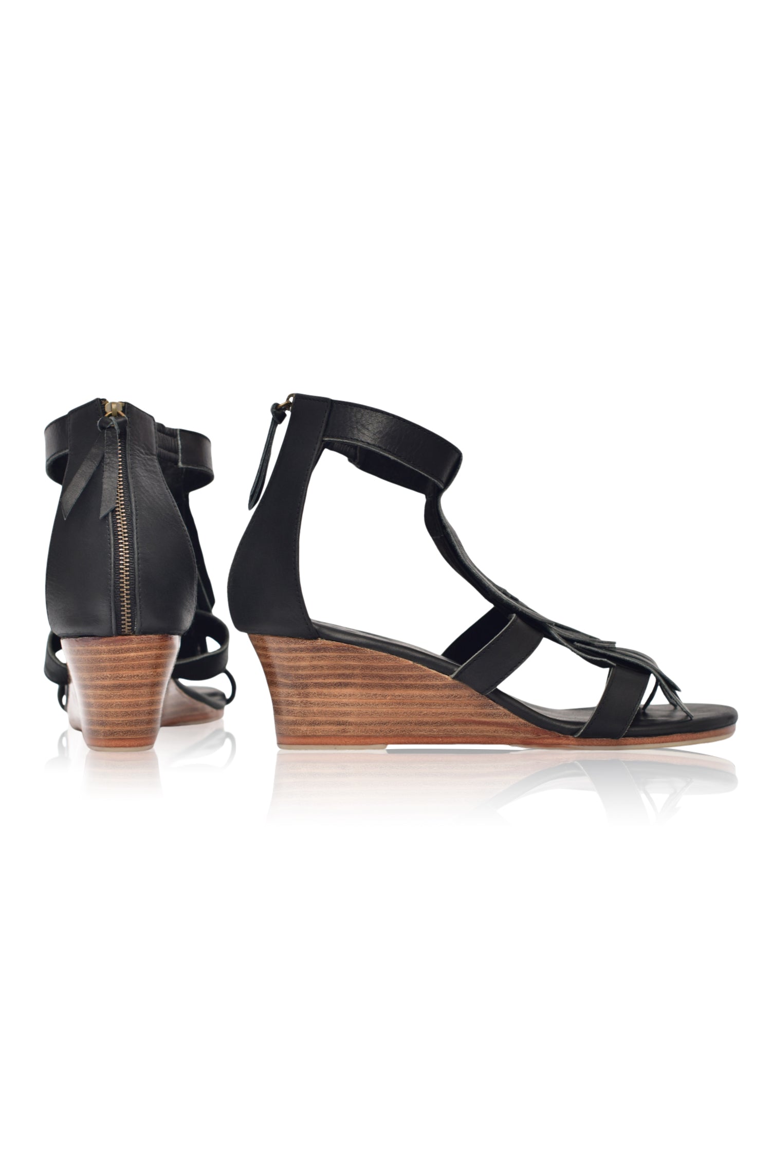 Buy Fly Away Fringe Sandals by ELF