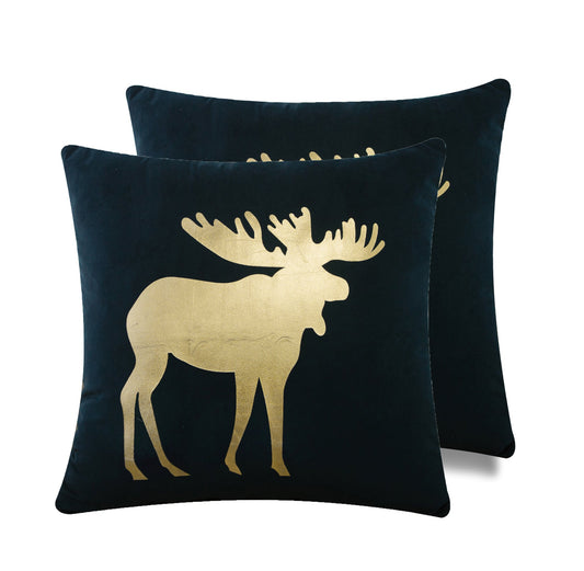 Buy Christmas Icons Throw Pillow Cover set by Peterson Housewares & Artwares