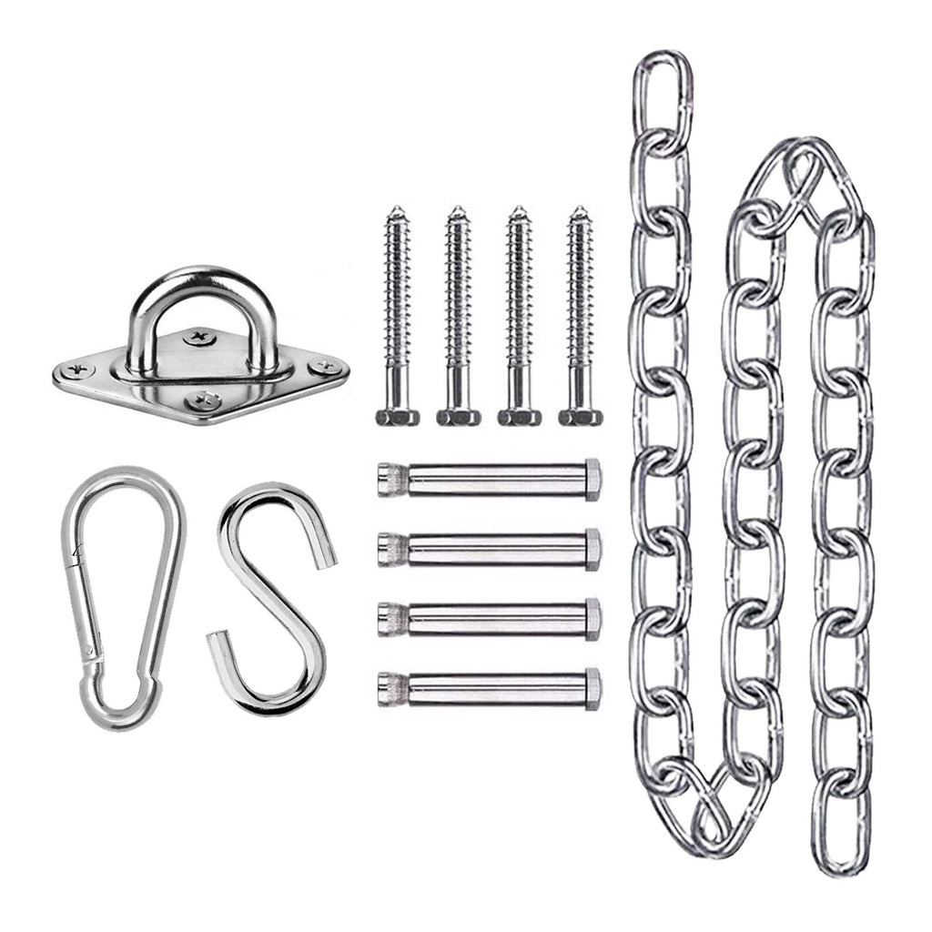 Buy Hanging Hammock Chair (Ivory & Black) by Komorebi