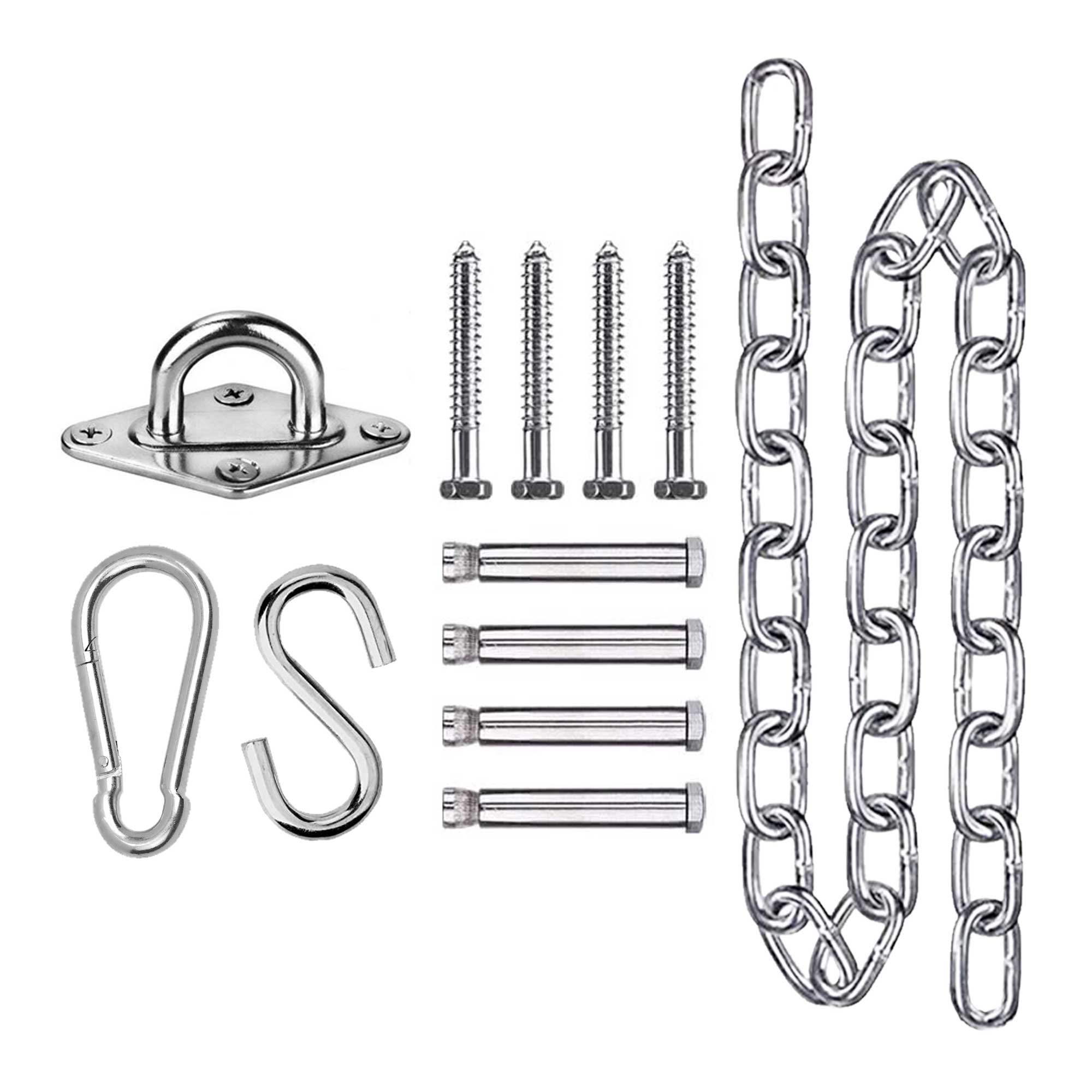 Buy Hanging Hammock Chair (Ivory & Black) by Komorebi