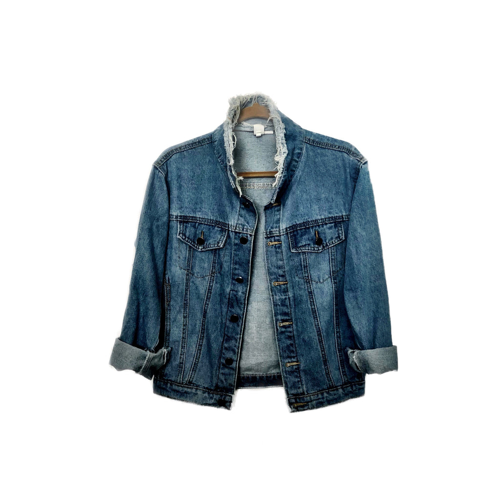 Buy HUGS' DENIM JACKET by Wren + Glory
