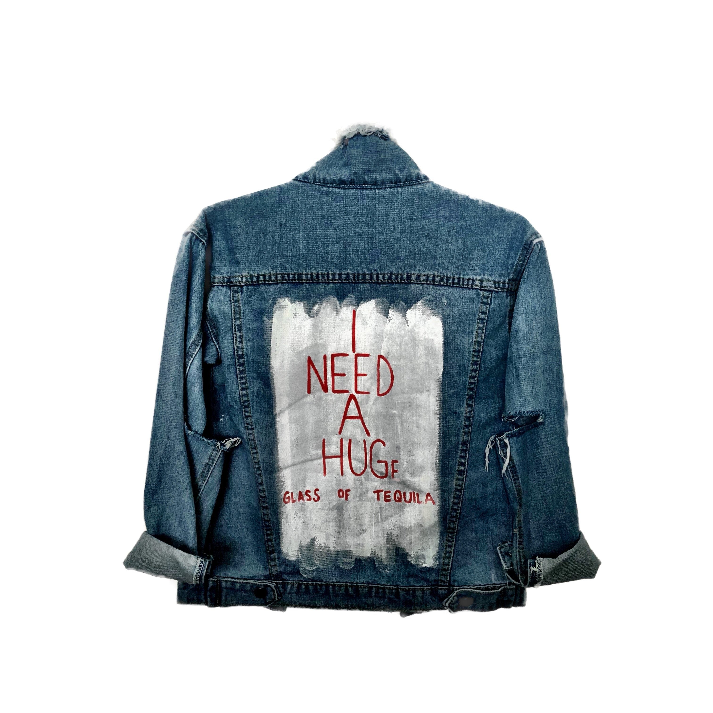 Buy HUGS' DENIM JACKET by Wren + Glory