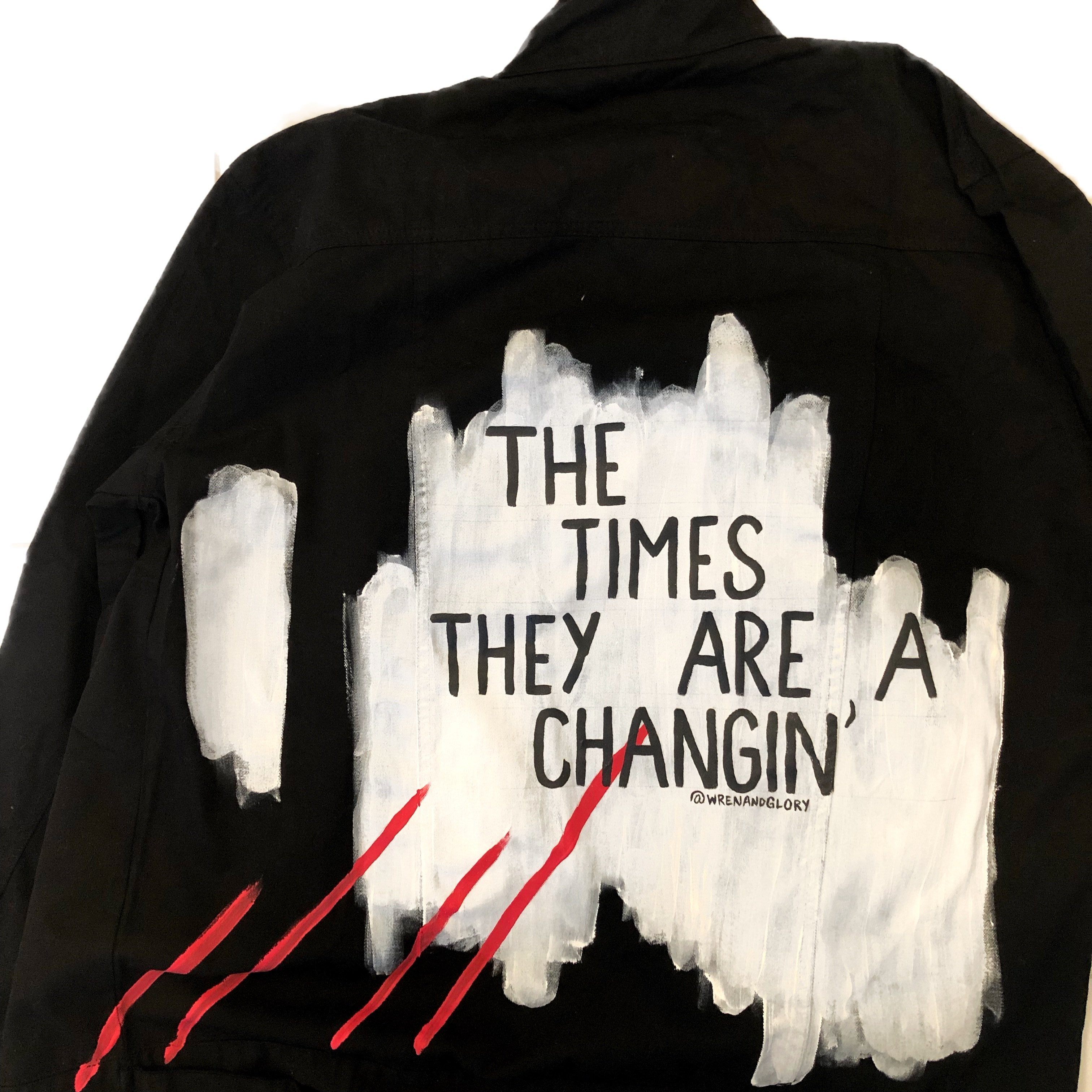 Buy TIMES' DENIM JACKET by Wren + Glory