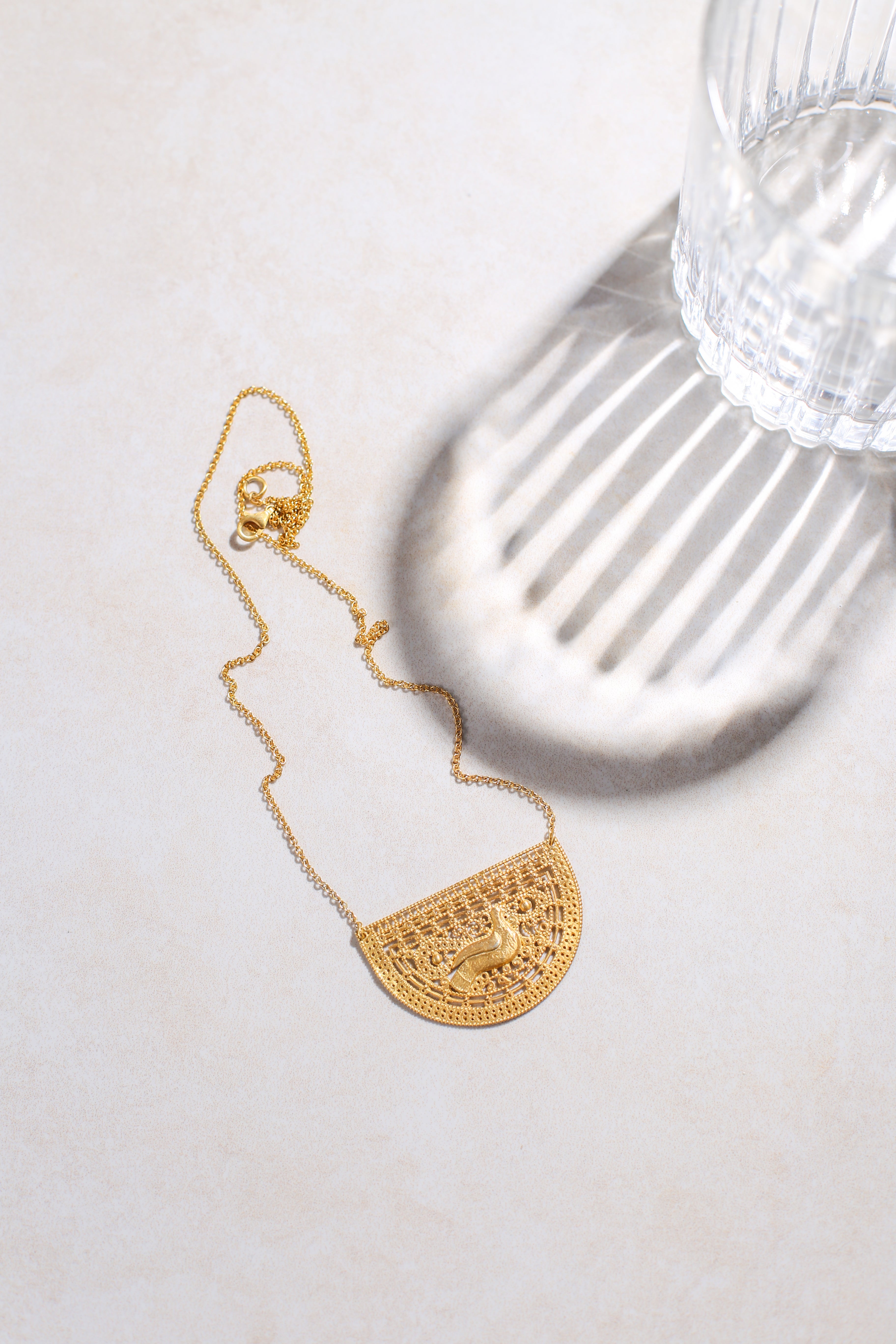 Buy Doves of Geghard Necklace by Arubani