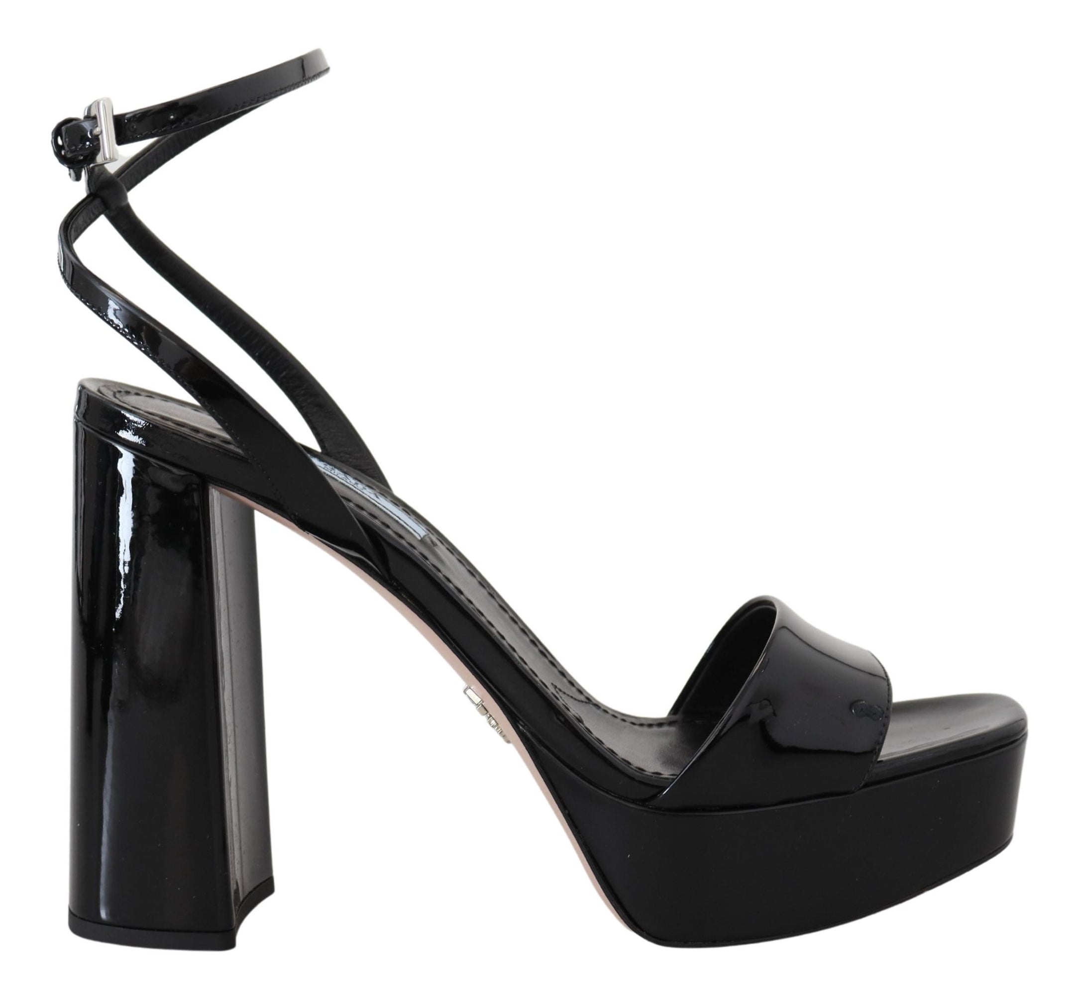 Elevate Your Elegance with Glossy Black Heels
