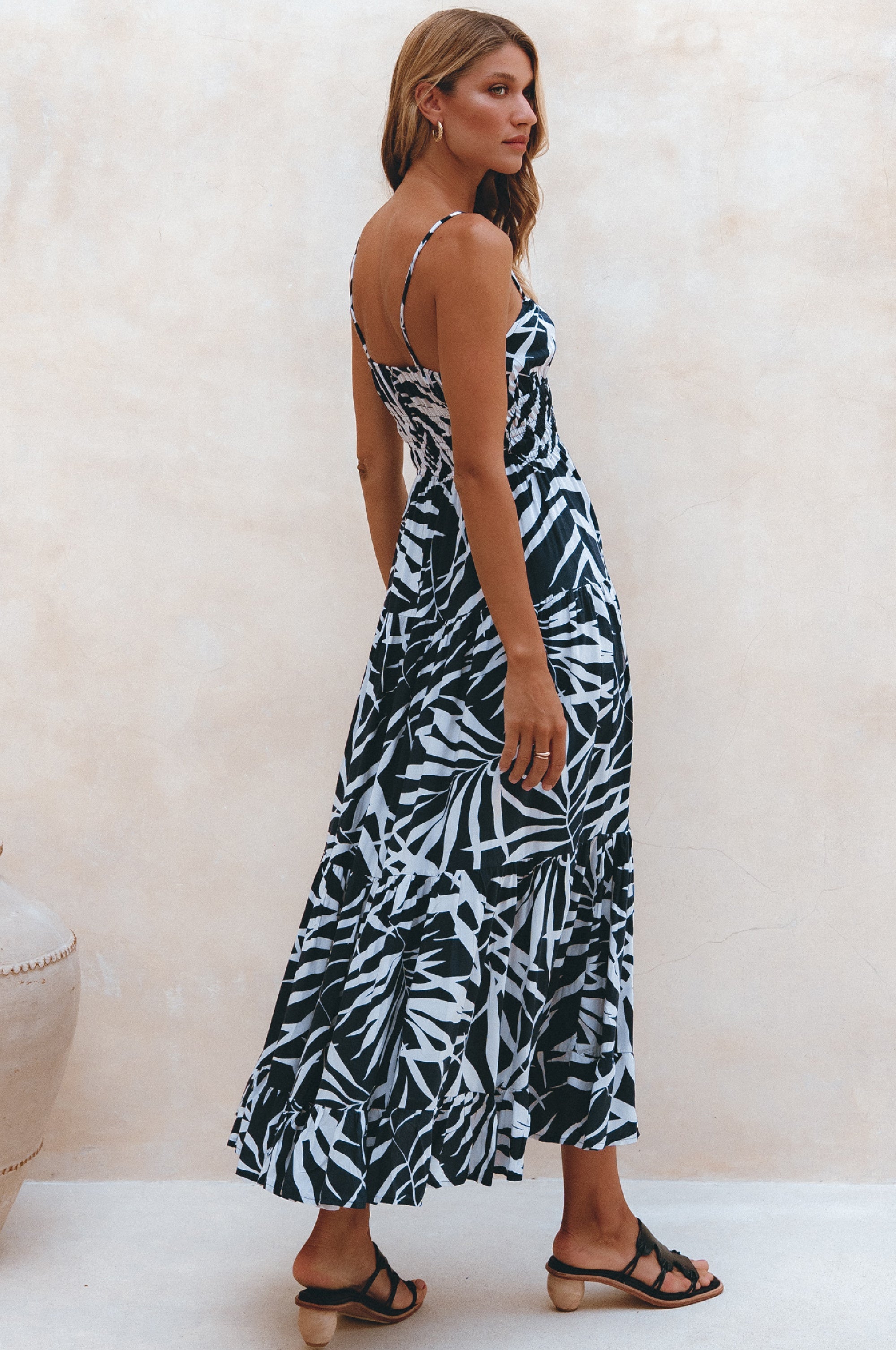 Buy Isadora Tiered Maxi Dress by ELF