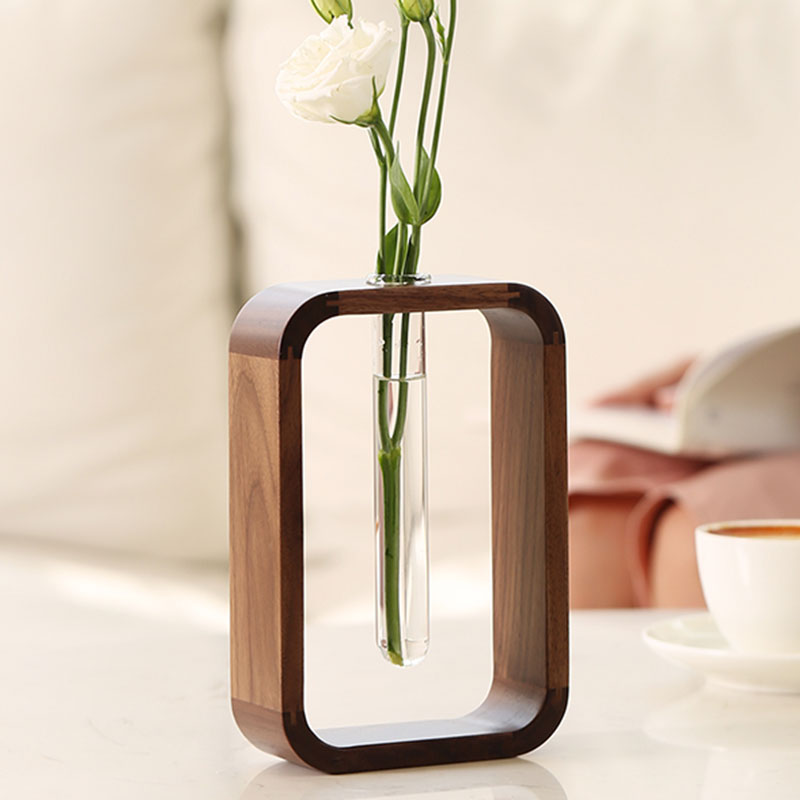 Buy Nordic Rectangular Vase by WoodVenture™