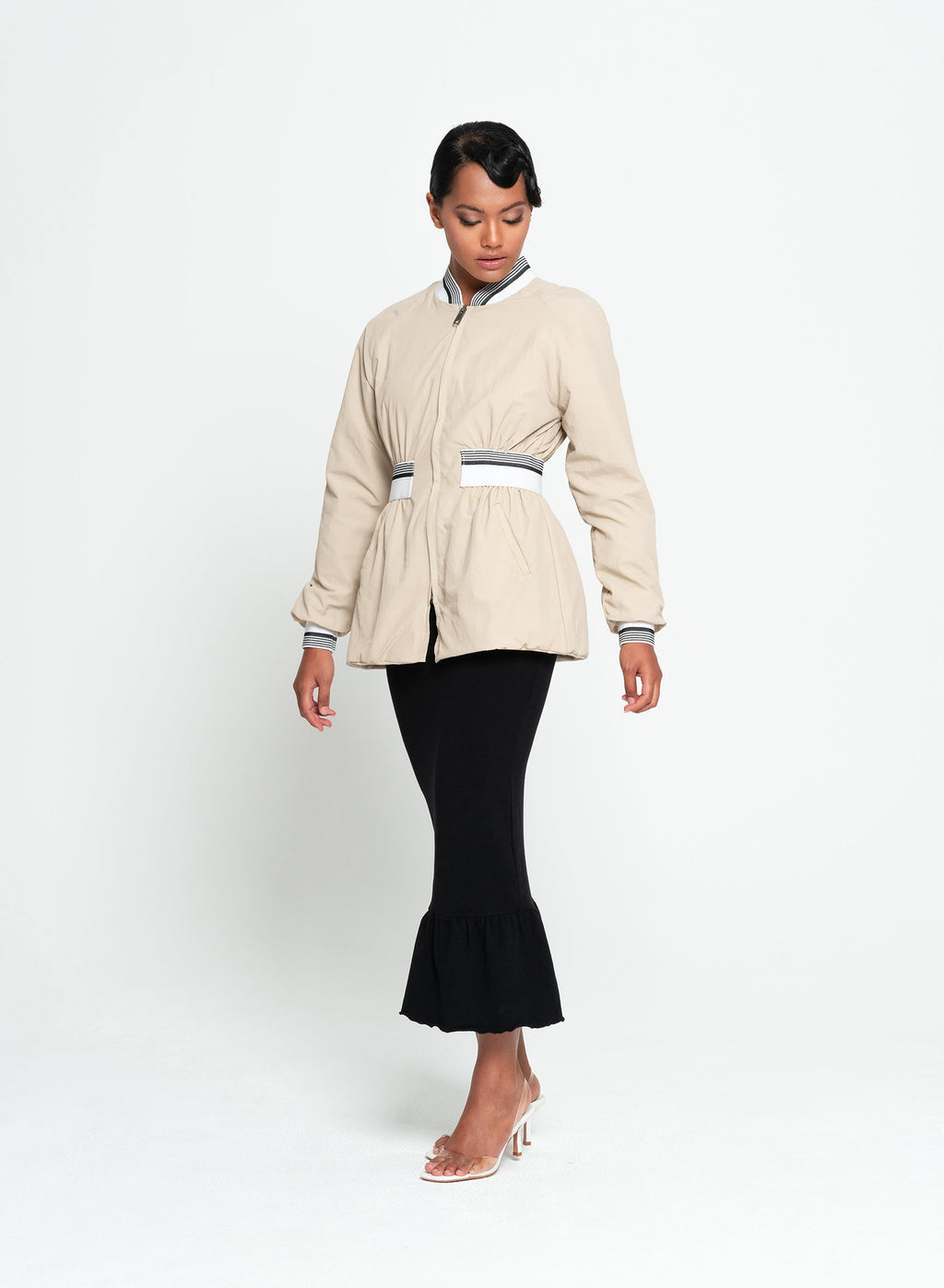 Buy Kamala Recycled Windbreaker Bomber Jacket by BrunnaCo