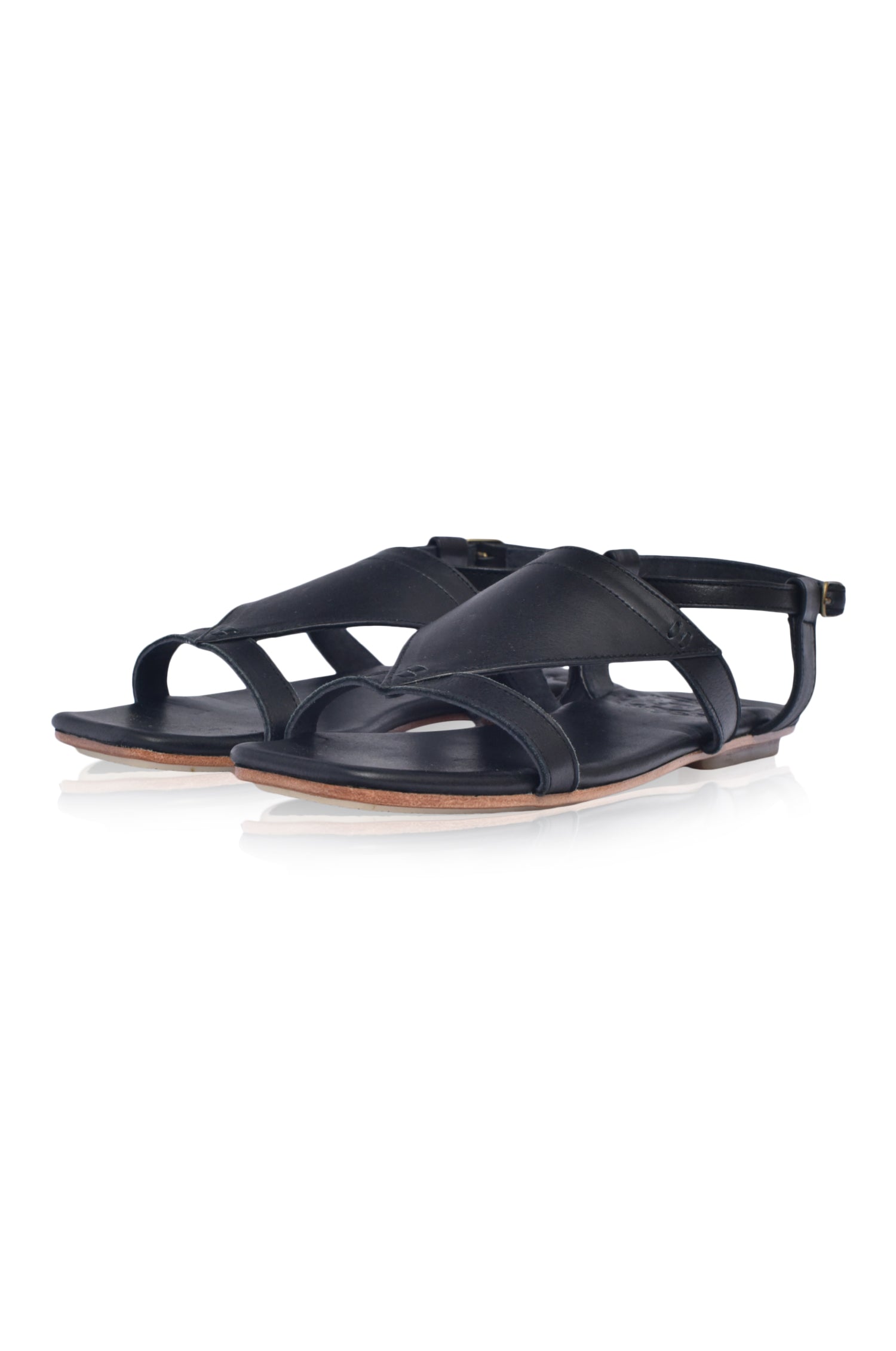 Buy Kanvaz Ankle Strap Sandals by ELF