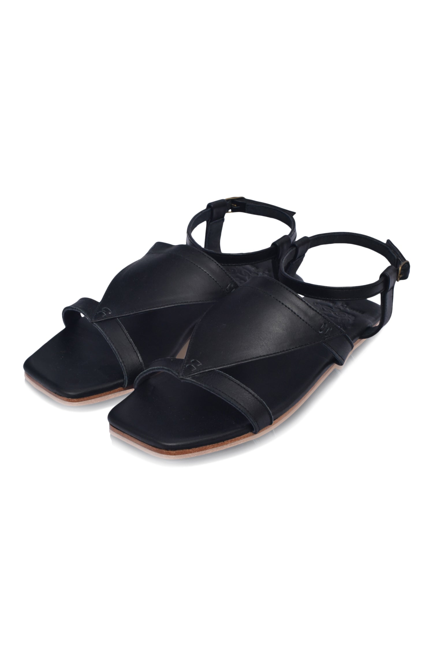 Buy Kanvaz Ankle Strap Sandals by ELF