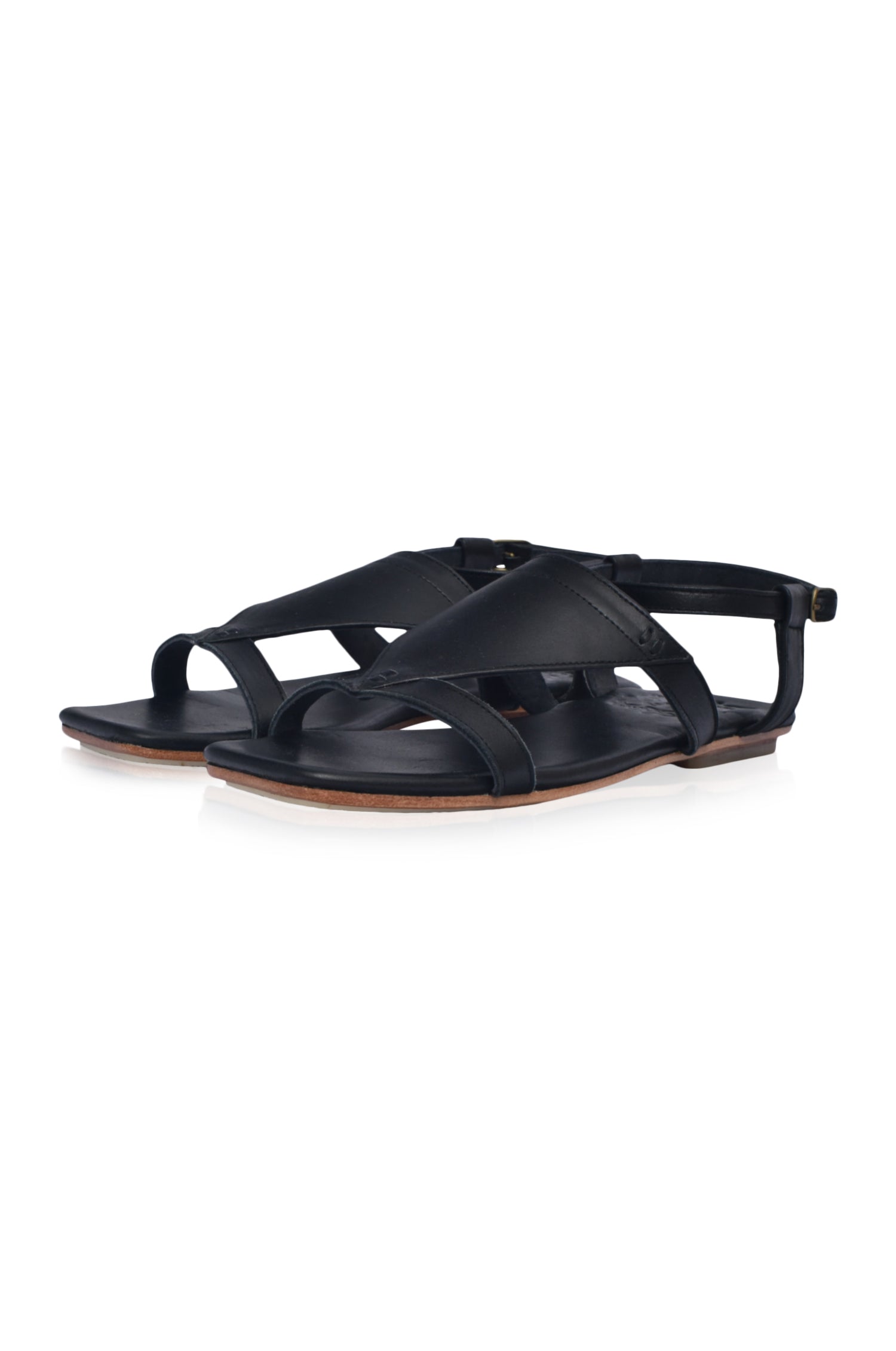 Buy Kanvaz Ankle Strap Sandals by ELF