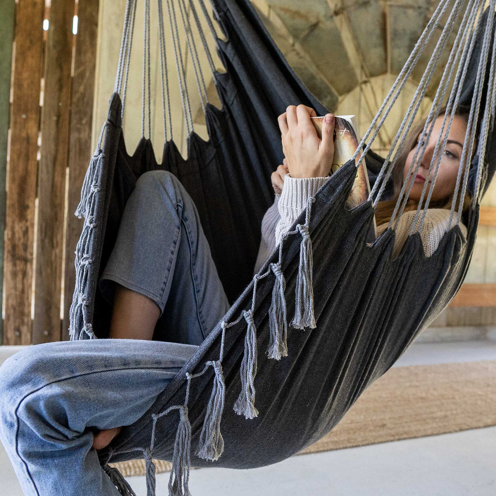 Buy Hanging Hammock Chair (Grey) by Komorebi