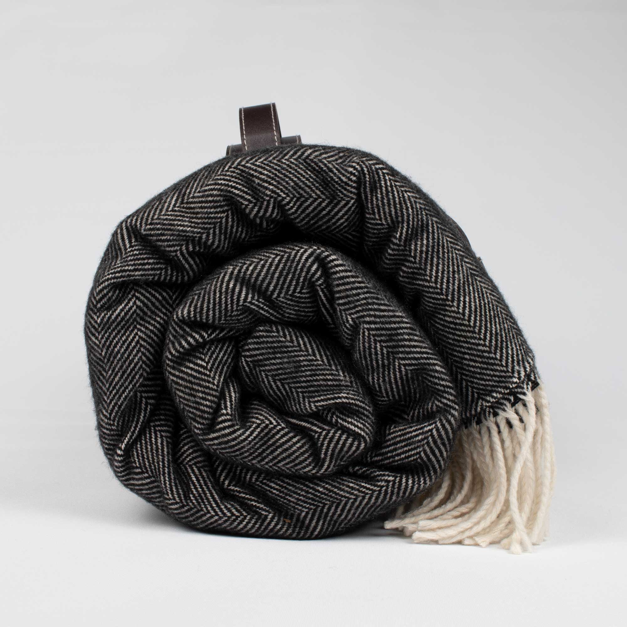 Buy Herringbone Picnic Blanket by Komorebi