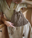 LYON Macrame Tote Bag, in Toasted Beige