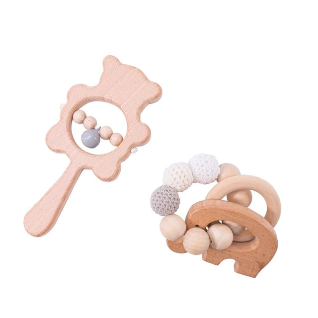 Buy Baby Wooden Teether by Faz