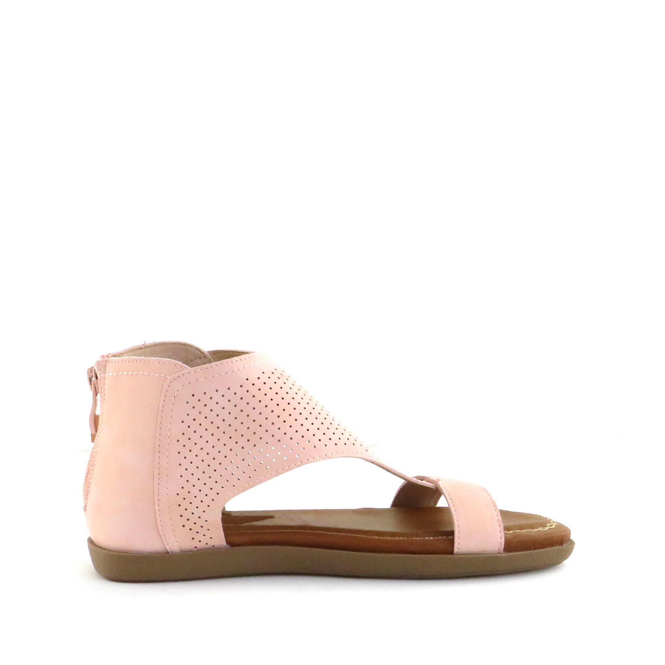 Buy Women's Coop Peach Perforated Sandal by Nest Shoes